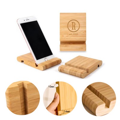 Bamboo Portable Phone Stand