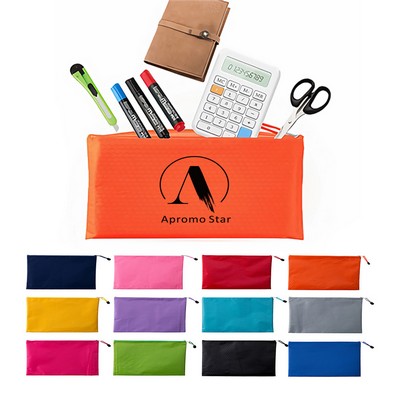 Waterproof Zipper Pencil Pouch