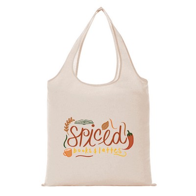 Canvas Shopper Bag - Full Color Transfer (16"x15")