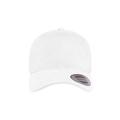 Yupoong Adult Brushed Cotton Twill Mid-Profile Cap