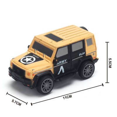 1:43 Friction Military Vehicle Off-Road Vehicle