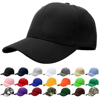 Washable Cotton Twill Baseball Cap