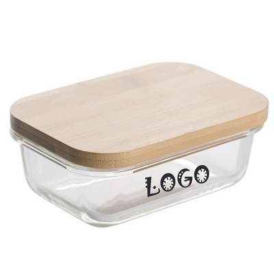 Clear Glass Bento Box