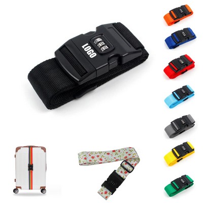 Luggage Strap With Combination Lock