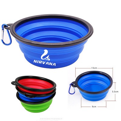 Silicone Collapsible Dog Bowl