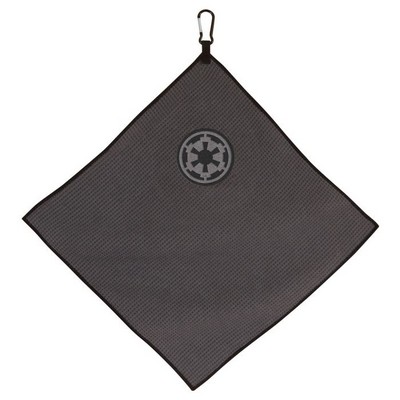 Licensed - Golf Towel, 15"X15" Grey Microfiber