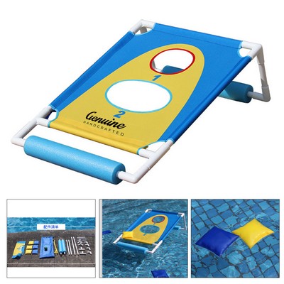 Floating Cornhole Game Board Set