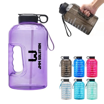 1 Gallon Water Bottle With Straw