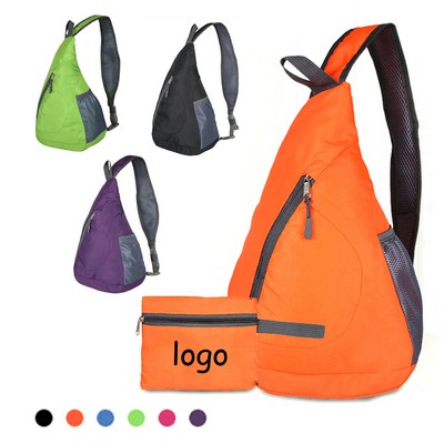 Crossbody Sling Sport Foldable Backpack