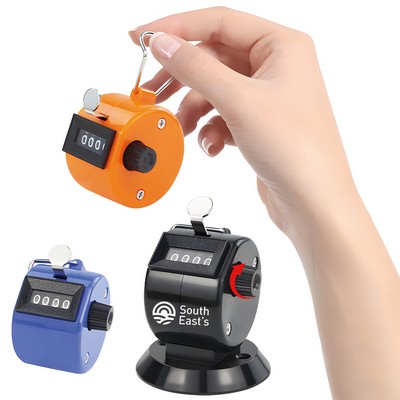 Handheld Tally 4-Digit Number Clicker Counter