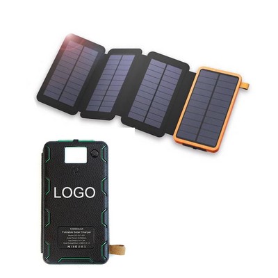 Solar Power Bank 10000mAh with 1~4 panels