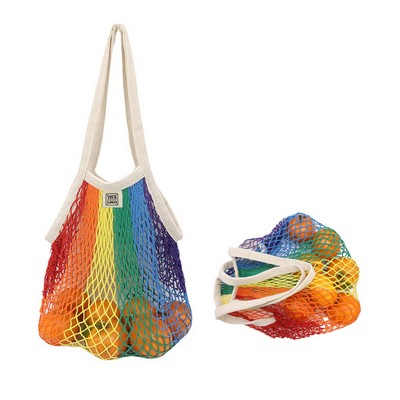 LGBT Pride Rainbow Mesh Grocery Bags