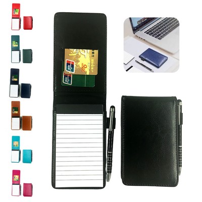 Mini Pocket Notepad Holder Set