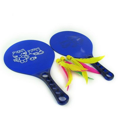 Plastic Board Badminton Racket Set Of 2