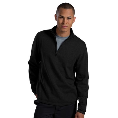 Edwards - Sweaters - Unisex Quarter-Zip Sweater