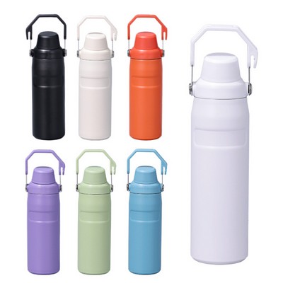 Large Capacity Handle Portable Insulated Bottle 16oz