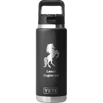 Authentic YETI® 26 oz. Straw Bottle