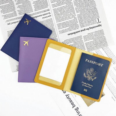 PU Leather Passport Wallet