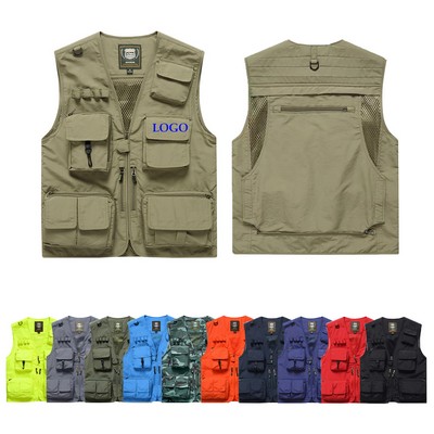 Men's Vest for Outdoor Work