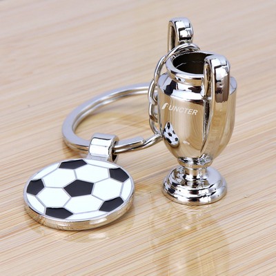 Soccer Ball Football Match World Cup Team Keychain