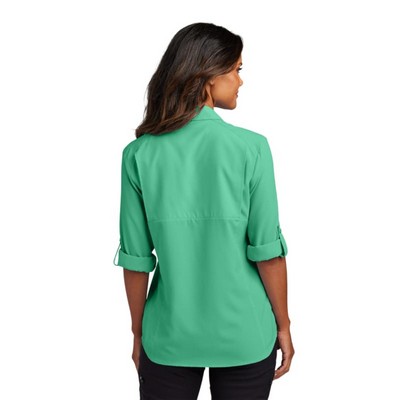 Port Authority Ladies Long Sleeve UV Daybreak Shirt