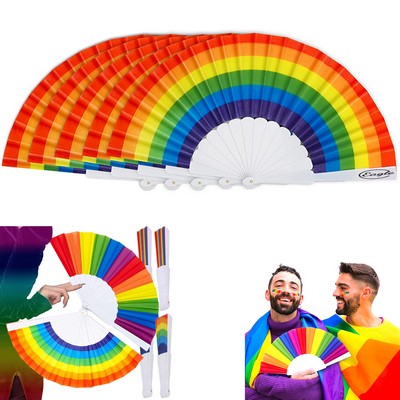 Pride Folding Hand Fan