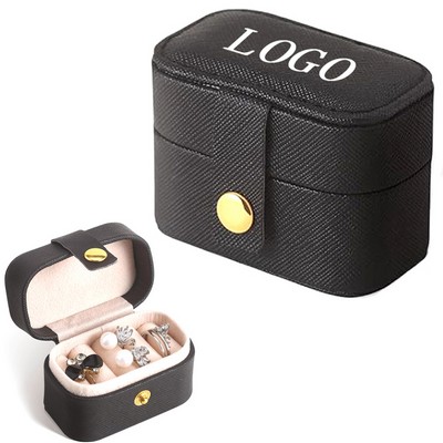 Mini Travel Jewelry Case Ring Box