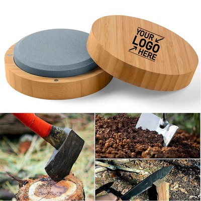 Multi-Purpose Blade Tool Sharpener with Bamboo Box