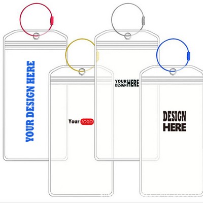 Pvc Transparent Luggage Tag