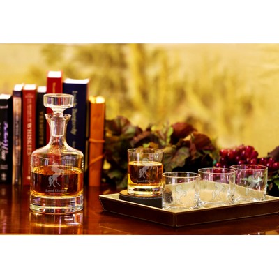 Buckingham Decanter Gift Set Lead-Free Crystal