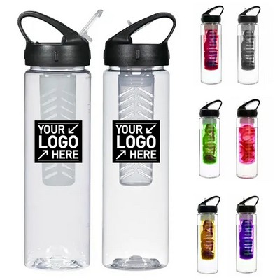 Fruit-Infusing Water Bottle for Refreshing Flavored Drinks