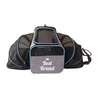 Airline Approved 2 Sides Expandable Pet Carrier