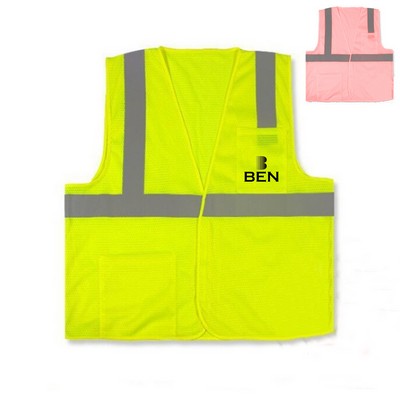 Fluorescent Reflective Vest