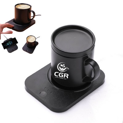 Temperature Control Smart Mug with Wireless Charger