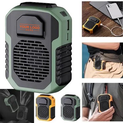 Bladeless Handheld Portable Mini Fan & Power Bank