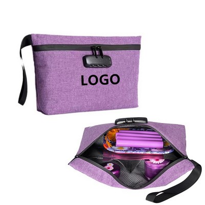 Smell-Proof Tobacco Storage Bag w/Combination Lock