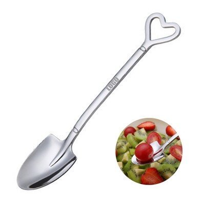 Spoon With Heart-Shaped Handle