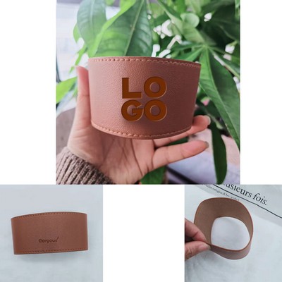 PU Leather Cup Cover