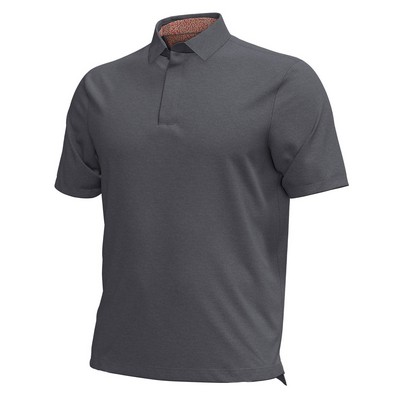 Under Armour® Aura Heather Golf Polo - Castlerock