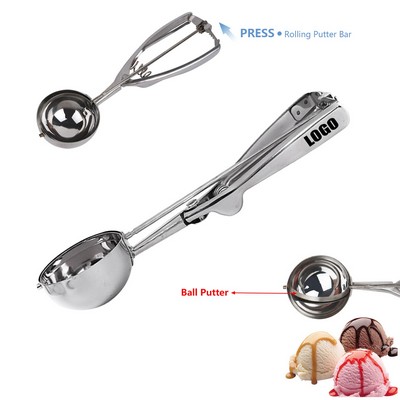 Ice Cream Spoon Scoop w/Putter