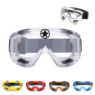 Impact Resistant Protective Anti-Fog Safety Goggles