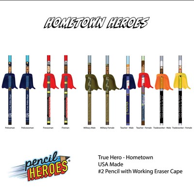 PENCIL HEROES® - Hometown - Individually Bagged Unassembled