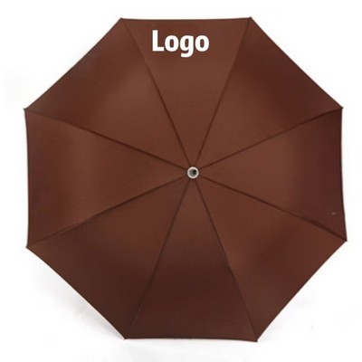 Black-Coated Folding Umbrella