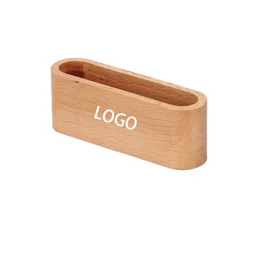 Wood Business Card Holder