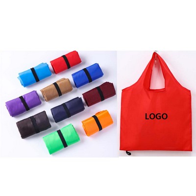 210D Polyester Waterproof Reusable Shopping Bag