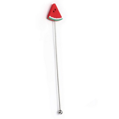 7.68 L Stainless Steel Watermelon Top Beverage Stirrers Coffee Stick