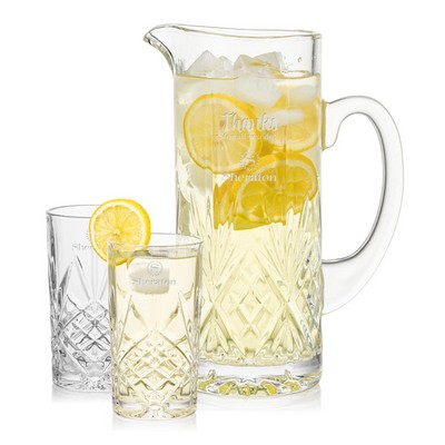 Brinkley Pitcher & Hiballs Set