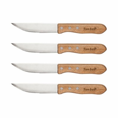 Rustler Steak Knife Set - 4pc