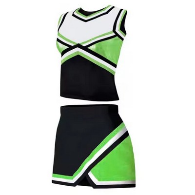 Cheerleading Uniform w/Shell Top