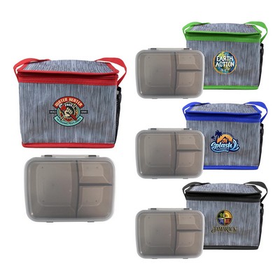 Translucent Lunch To Go Cooler Set